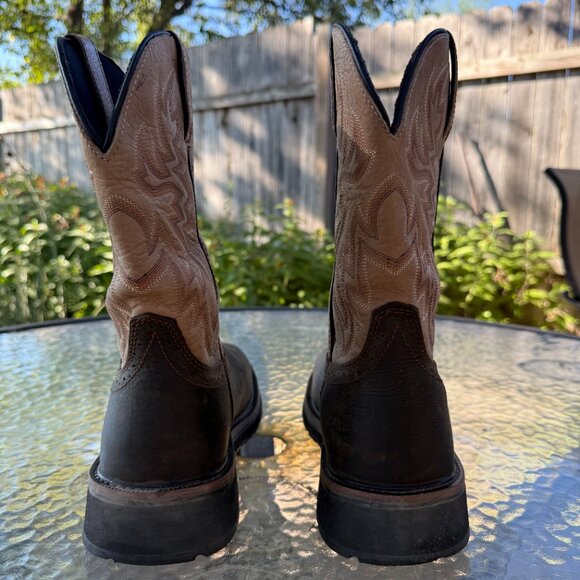 Wolverine Men's Rancher EH Steel Toe Wellington Waterproof Work Boots - Picture 5 of 9